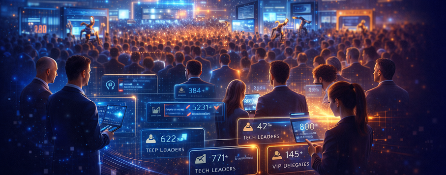 AI TECH — conference audience and digital experience